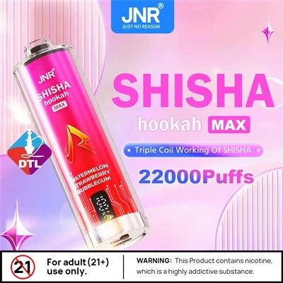 Jnr shisha hucah max 22000 puffs